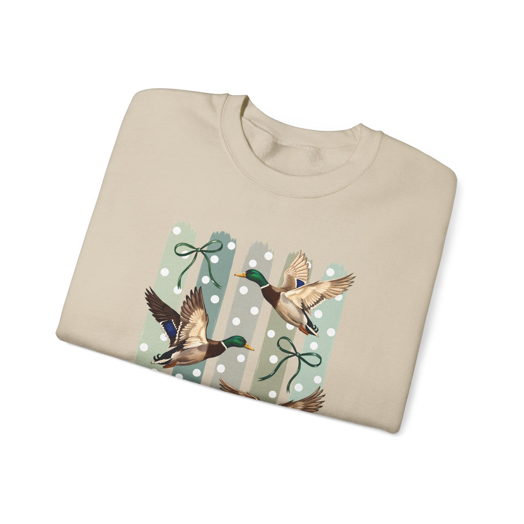 Mallards & Bows Duck Hunting Crewneck Sweatshirt