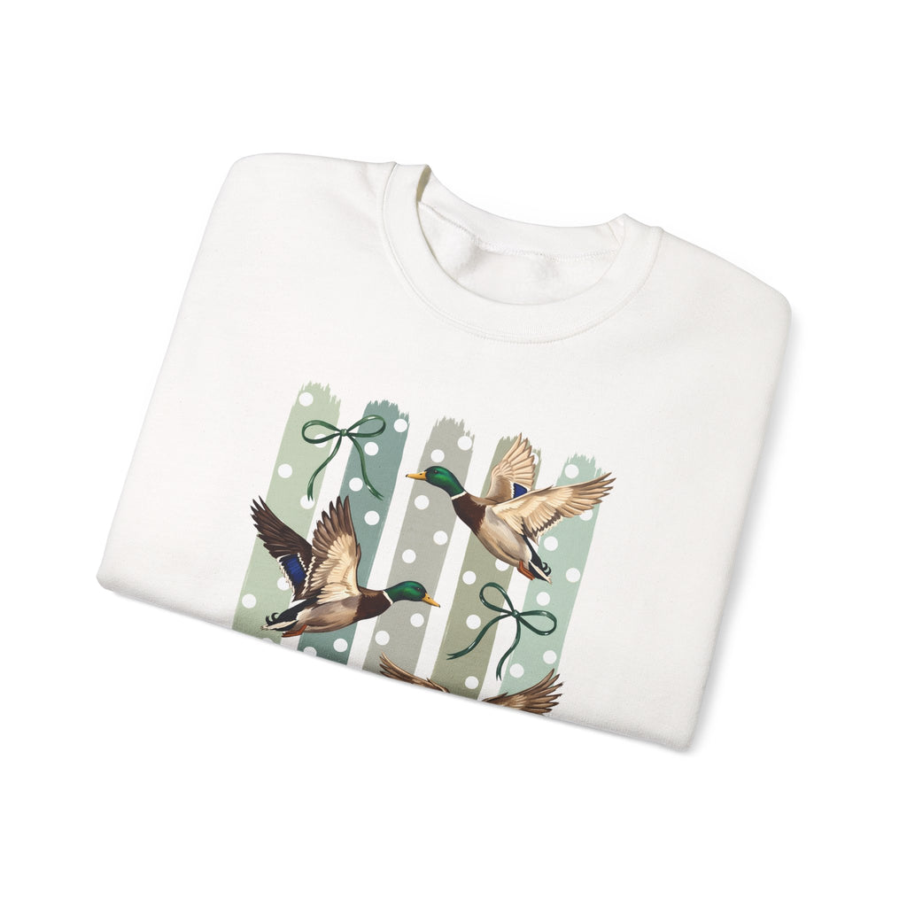 Mallards & Bows Duck Hunting Crewneck Sweatshirt