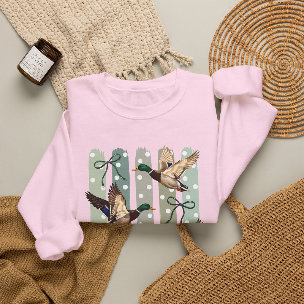 Mallards & Bows Duck Hunting Crewneck Sweatshirt