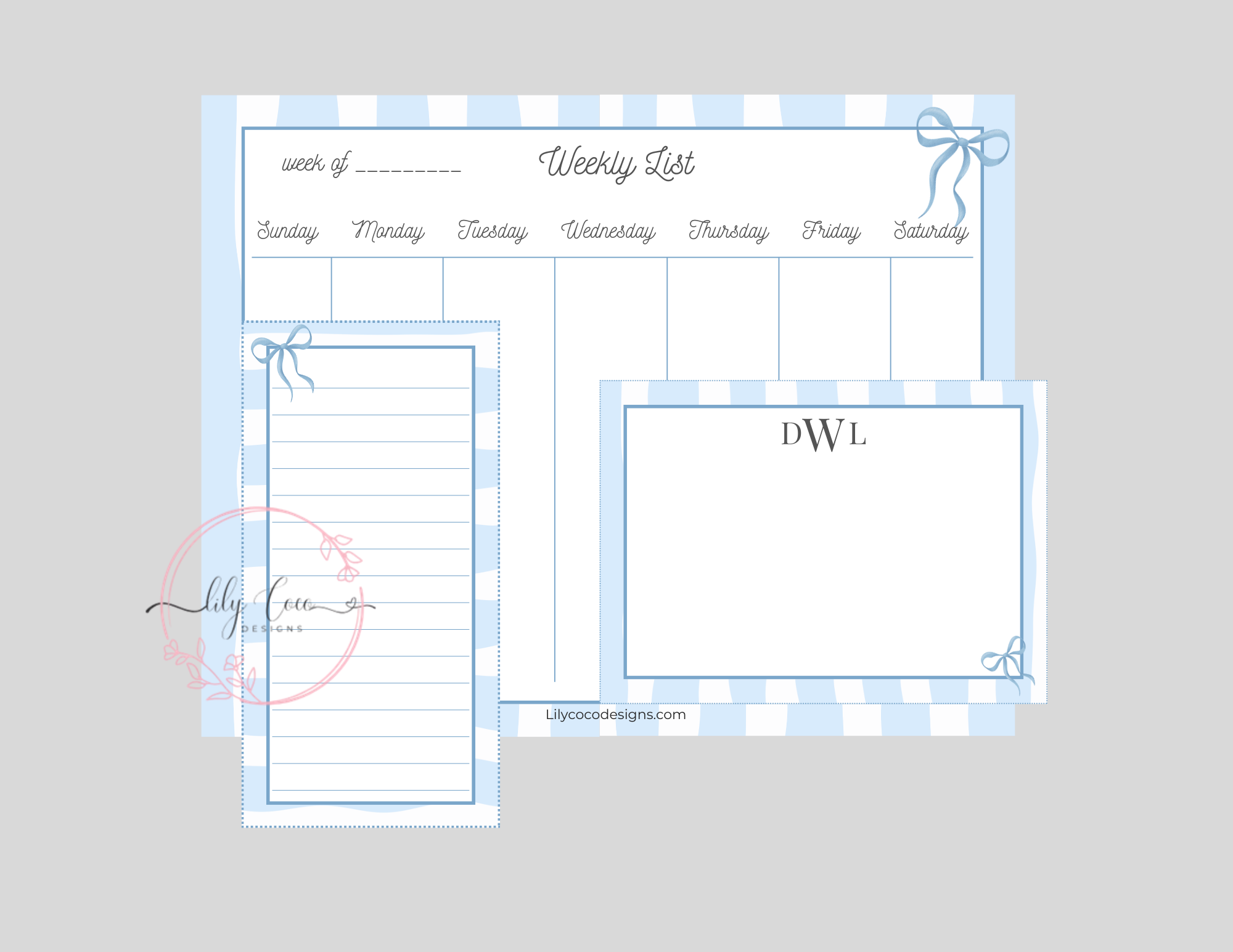 Weekly Planner Bundle